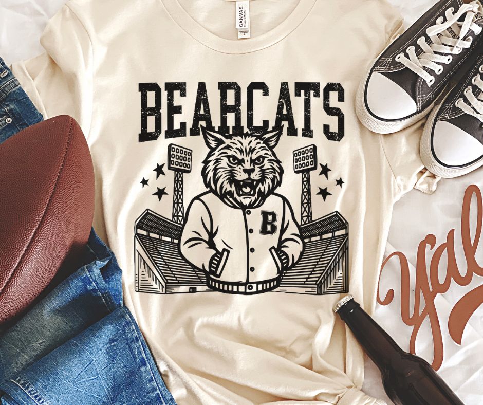Bearcats (Letterman Mascots) - DTF