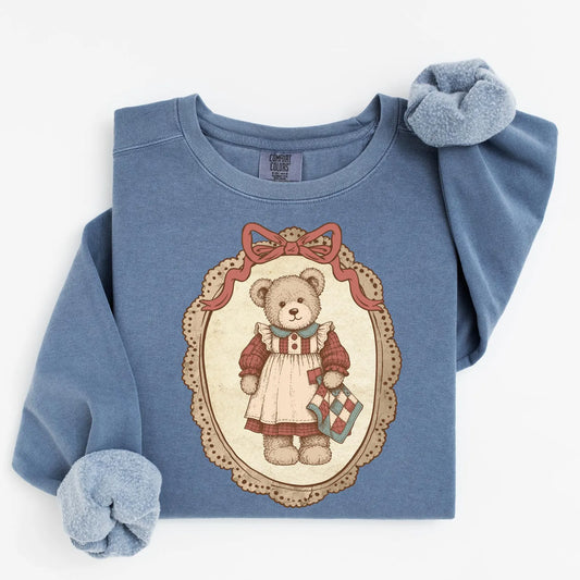 Vintage Thrifted Bear  - DTF