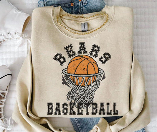 Bears (Basketball Grunge Mascot) - DTF