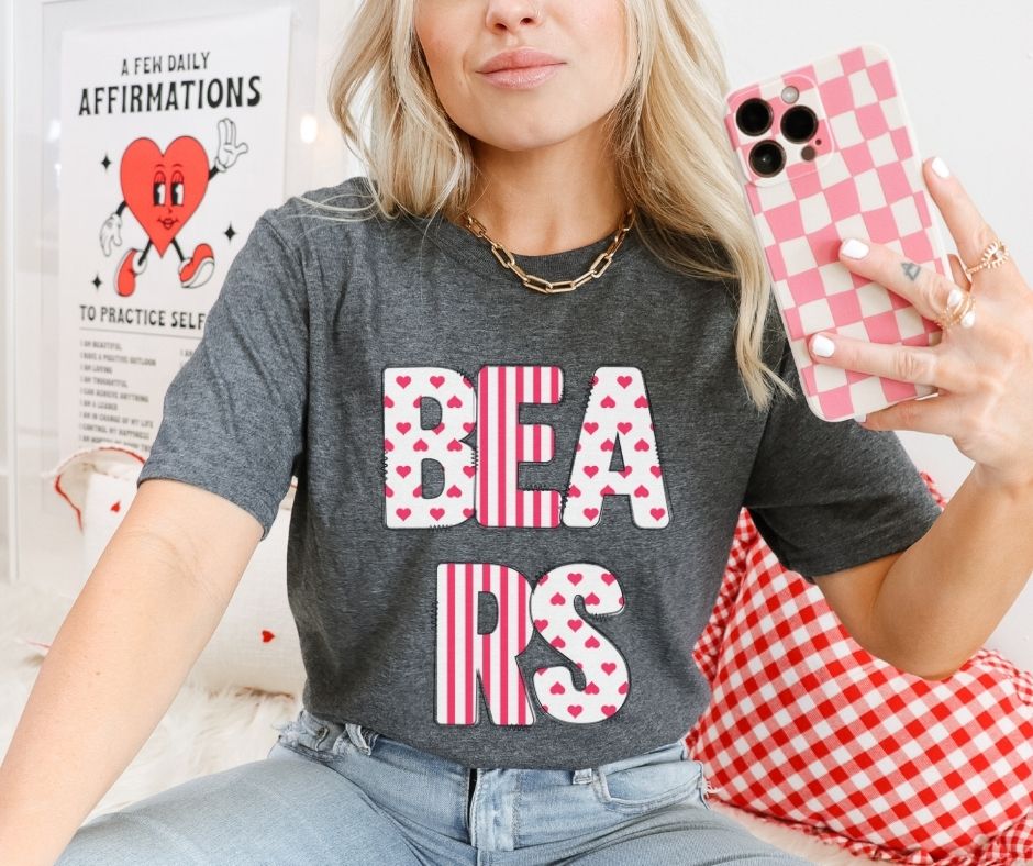 Bears (Hearts and Stripes Mascot) - DTF