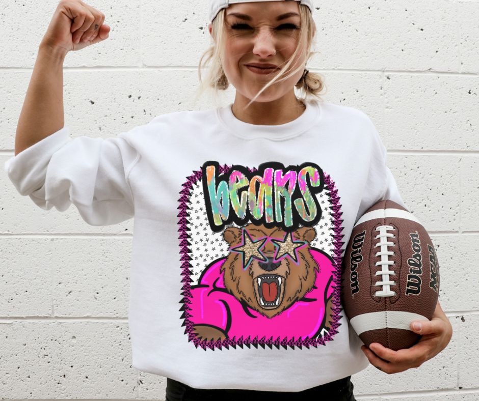 Bears (Pink Jersey Mascots) - DTF