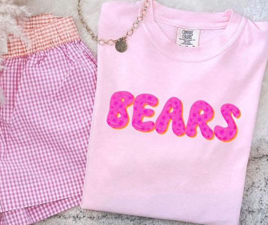 Bears (Pink Bubble Stars Mascot) - DTF