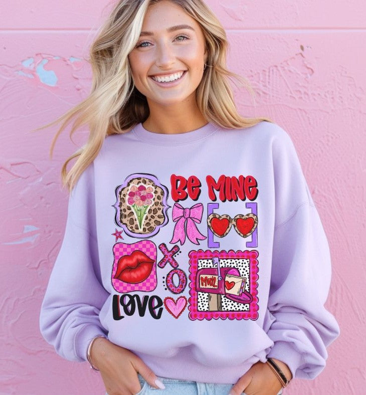 Be Mine Collage - DTF