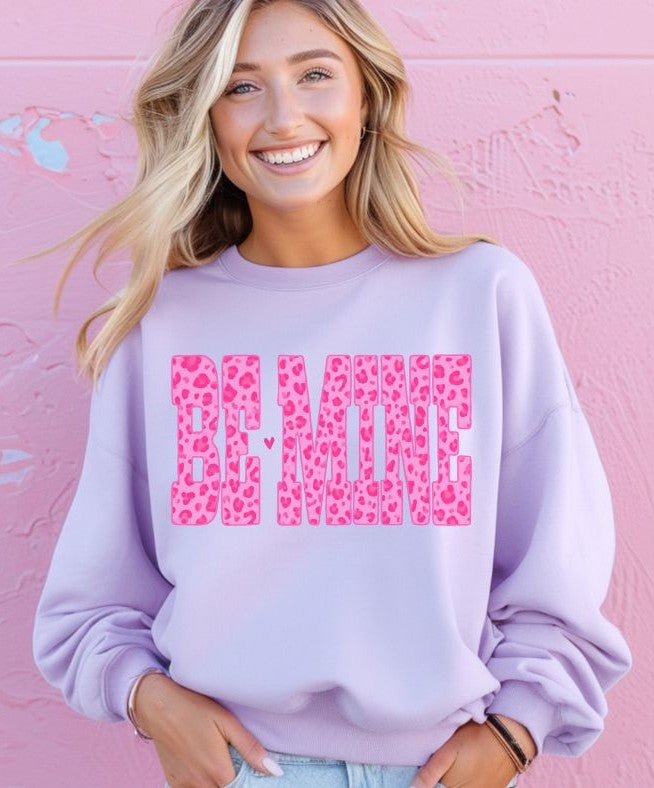 Be Mine (Pink Leopard) - DTF