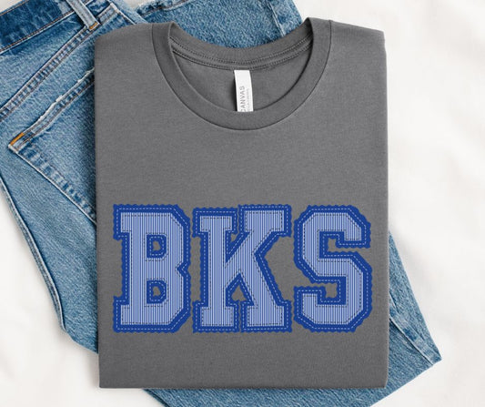 BKS - Royal/Royal (Prepster Mascot) - DTF