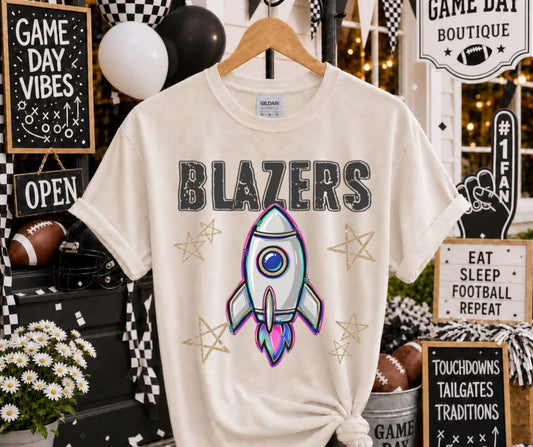 Blazers (Grunge Varsity Mascot) - DTF