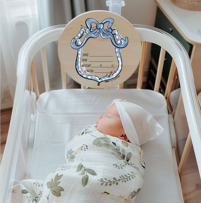 Birth Announcement (Blue) - DTF