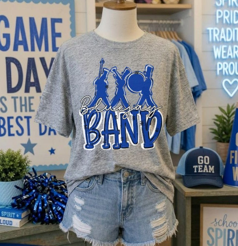 BlueJays (Spirit Stack Band Mascot) - DTF