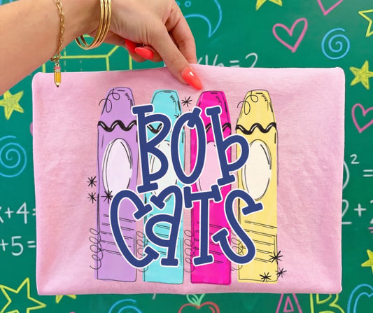 Bobcats (Crayon Doodle Mascots) - DTF
