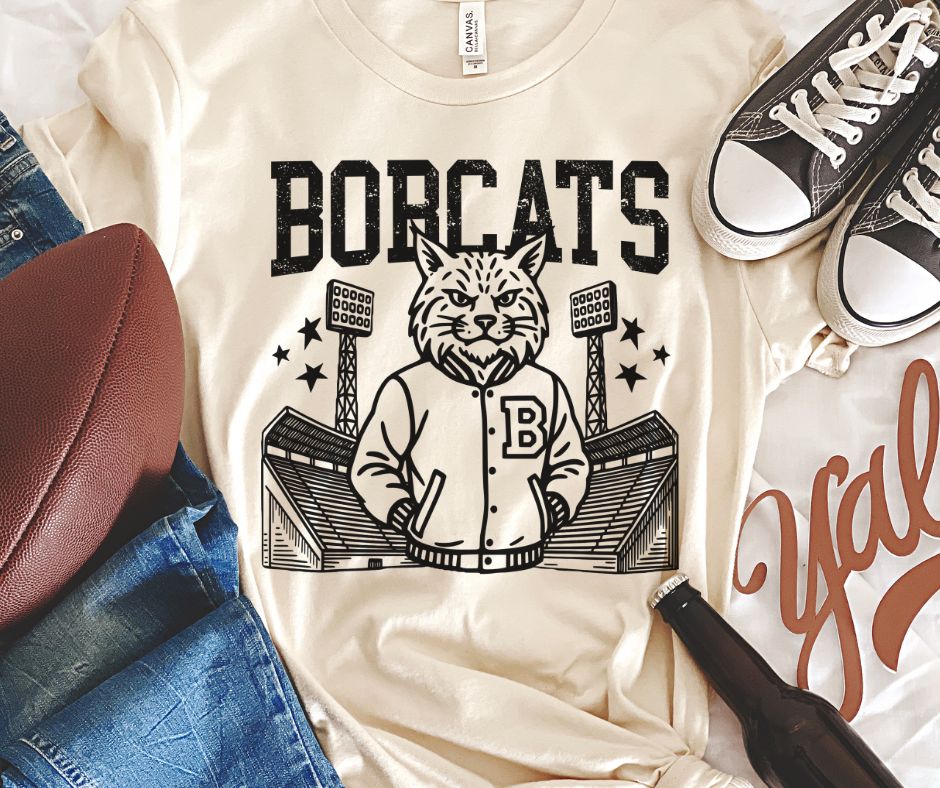 Bobcats (Letterman Mascots) - DTF