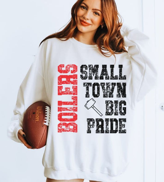 Boilers - Red (Small Town Big Pride Mascots) - DTF