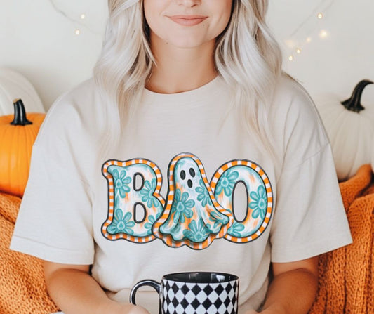 Boo (Turquoise)  - DTF