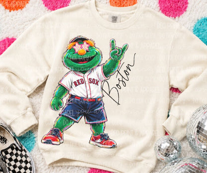 Boston Red Sox (Rockin MLB Mascot) - DTF