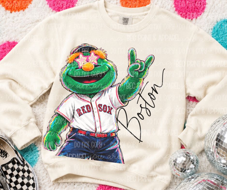 Boston Red Sox (Rockin MLB Mascot) - DTF