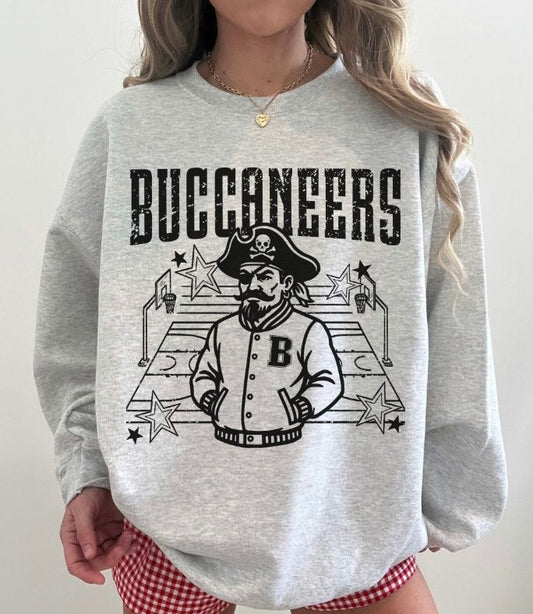 Buccaneers (Basketball Letterman Mascot) - DTF
