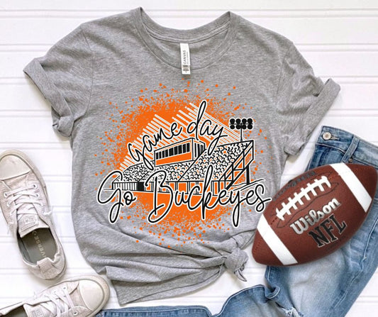 Buckeyes - Orange/Black (Game Day Stadium Mascots) - DTF