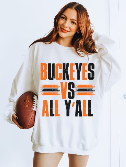 Buckeyes - Orange/Black (Mascots VS All Yall) - DTF
