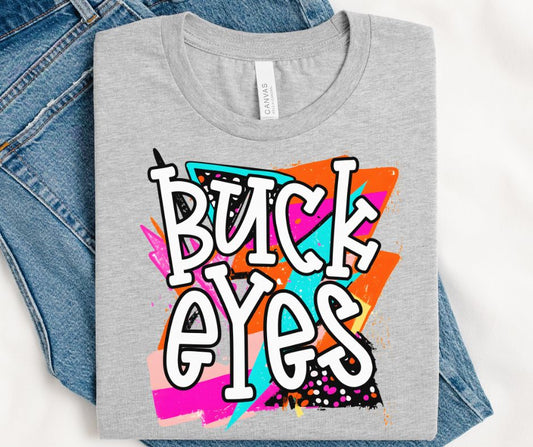 Buckeyes (Bright Retro Mascot) - DTF