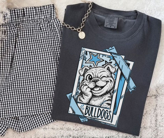 Bulldogs - Columbia Blue (Cutie Patootie Mascots) - DTF