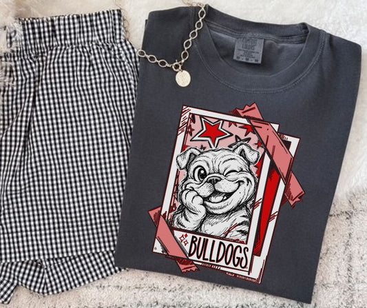 Bulldogs - Red (Cutie Patootie Mascots) - DTF