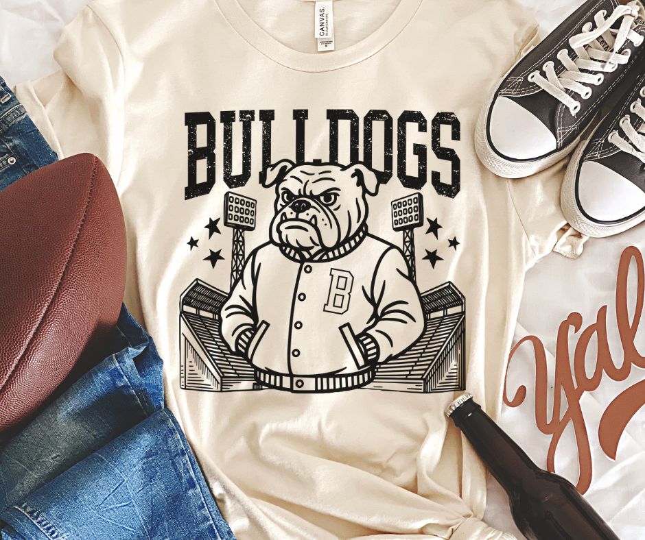 Bulldogs (Letterman Mascots) - DTF