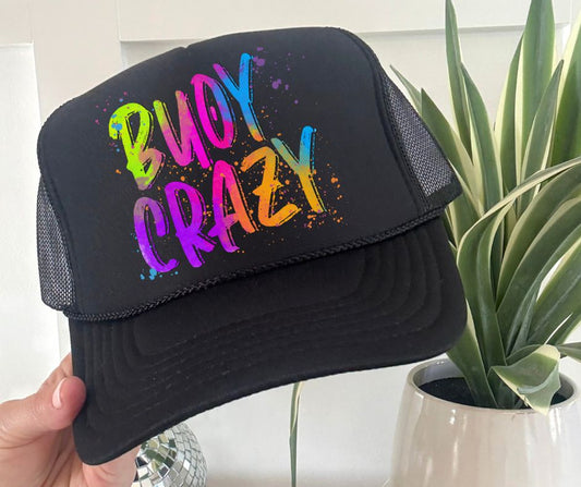 Buoy Crazy (Bright Colored Graffiti Style Words) - DTF (Copy)