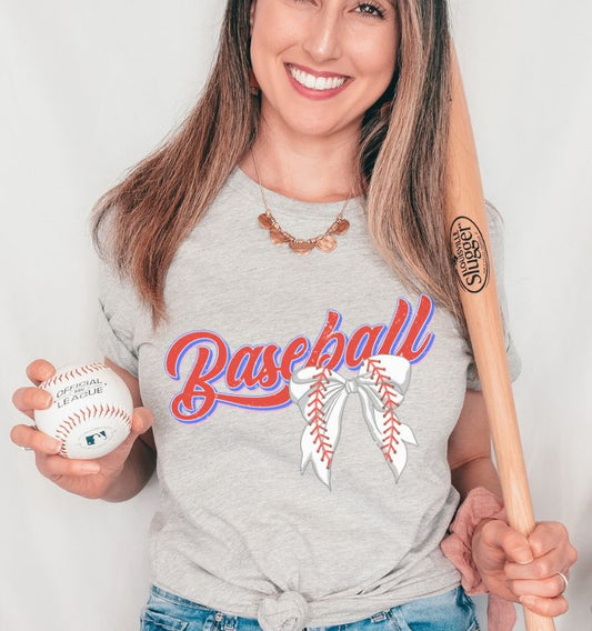 Baseball Bow - DTF