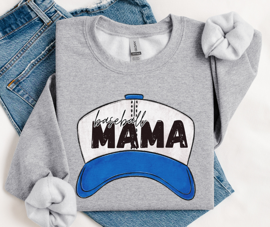 Baseball Mama (Ballcap) - DTF
