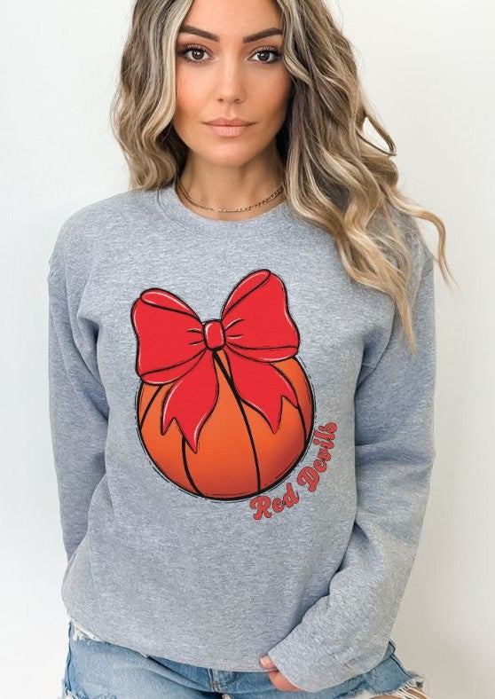 Red Devils Bows and Balls (Sports Package)  - DTF