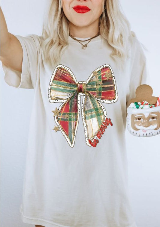 Be Merry Bow - DTF