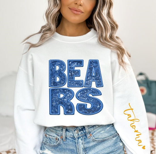 Bears (Sequins/Embroidery look) - DTF