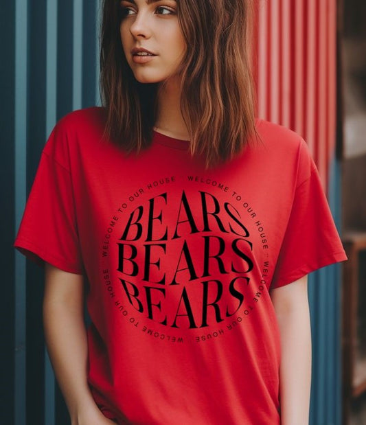 Bears (Mascot - Welcome to our House) - DTF