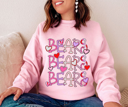 Bears (Valentine Heart Mascots) - DTF