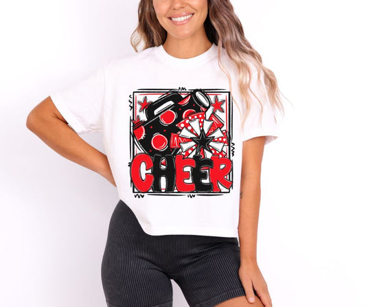 Cheer Collection (black/red) - DTF