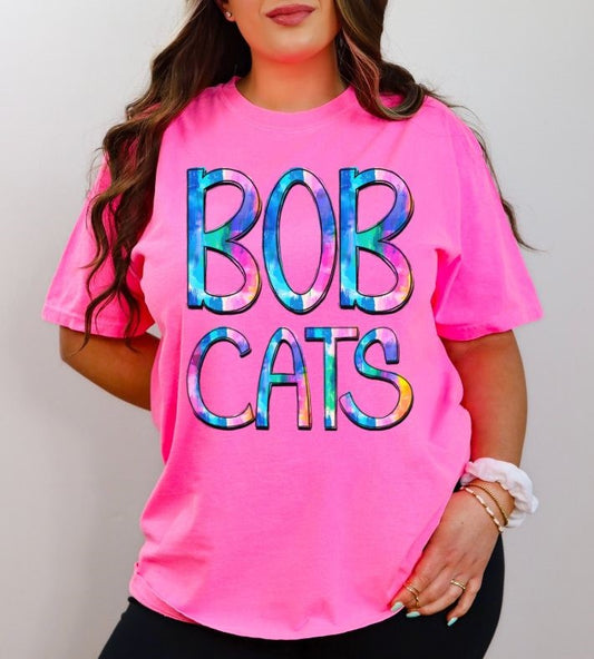 Bobcats (watercolor mascots) - DTF