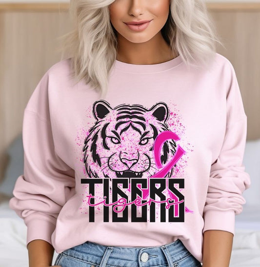 Tigers Mascot (breast cancer) - DTF