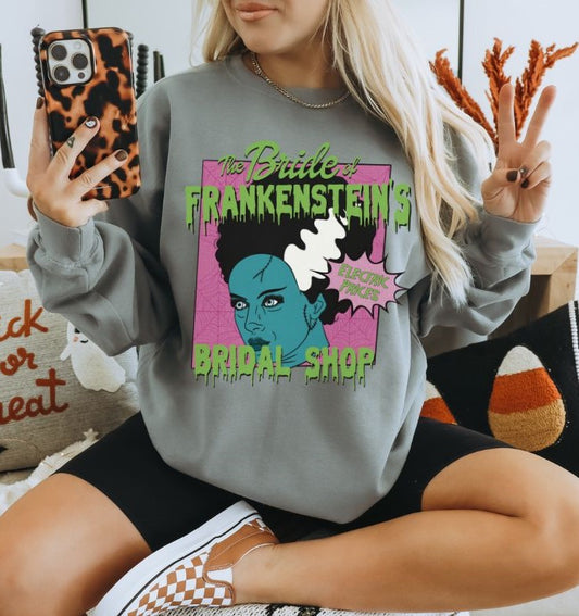 Bride of Frankenstein's Bridal Shop - DTF