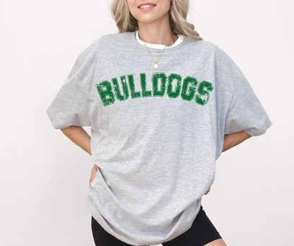 Bulldogs (Distressed Arch) - DTF