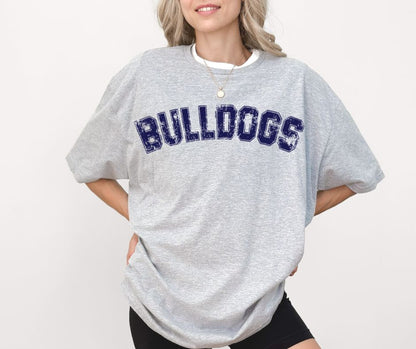 Bulldogs (Distressed Arch) - DTF