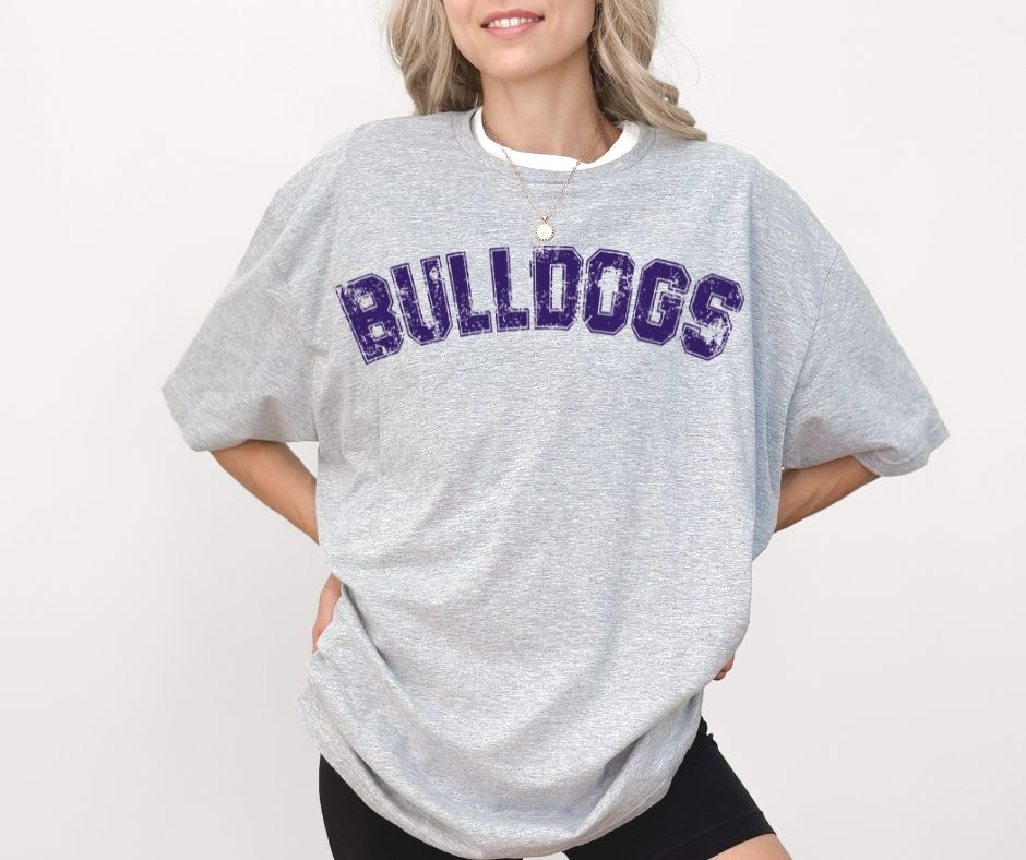Bulldogs (Distressed Arch) - DTF