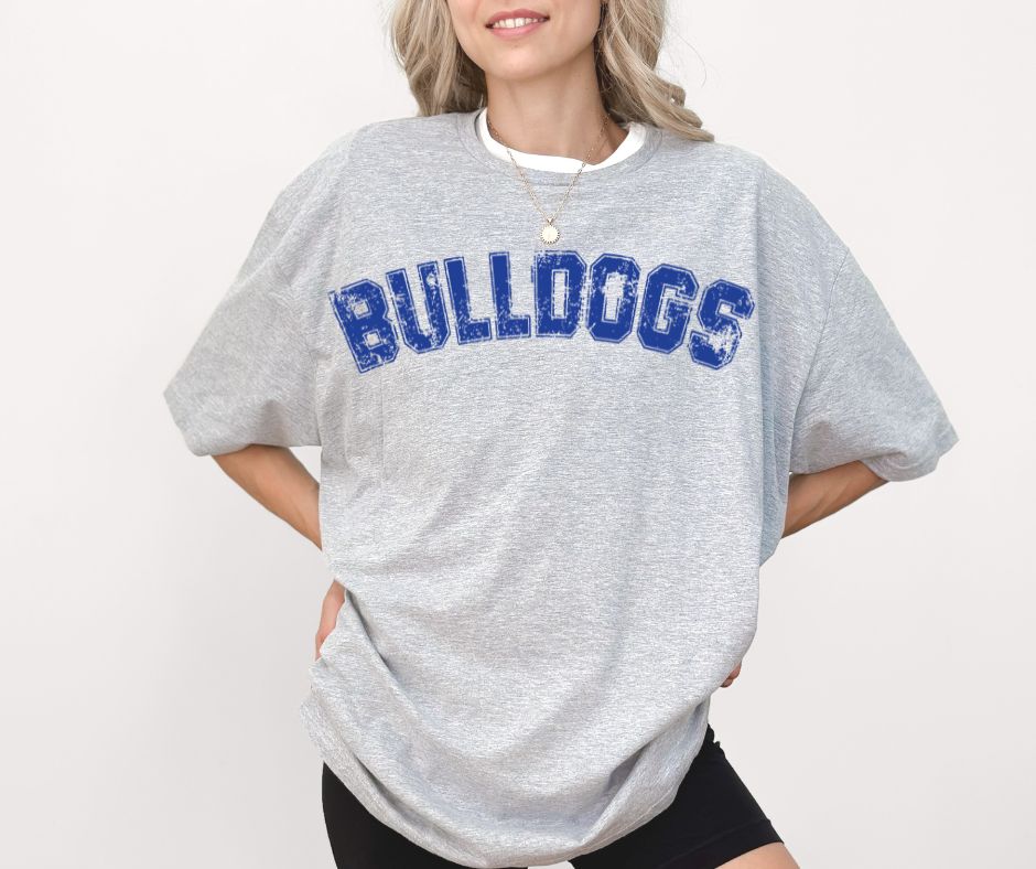 Bulldogs (Distressed Arch) - DTF