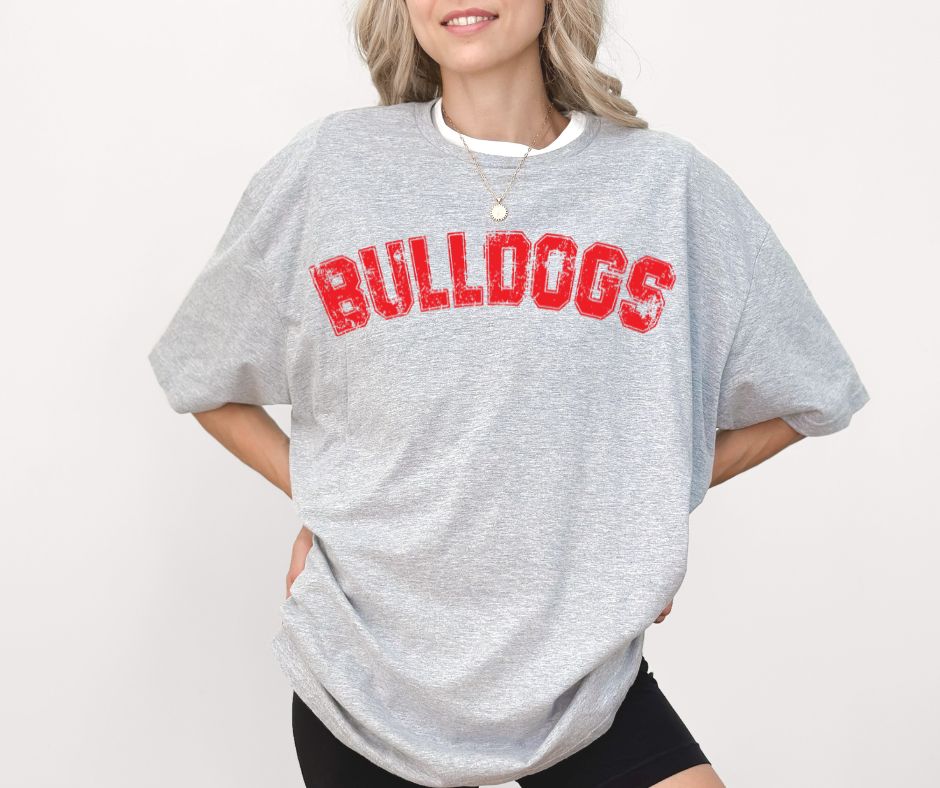 Bulldogs (Distressed Arch) - DTF