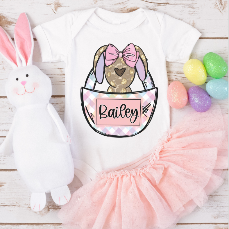 Bunny Basket (Personalized) - DTF