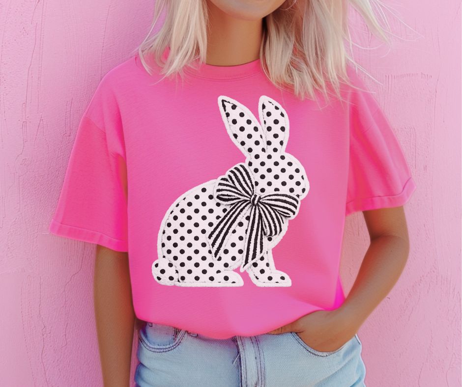Bunny Polka Dots - DTF
