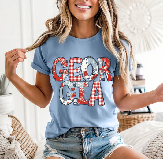 Georgia (All American Doodle Patch State) - DTF