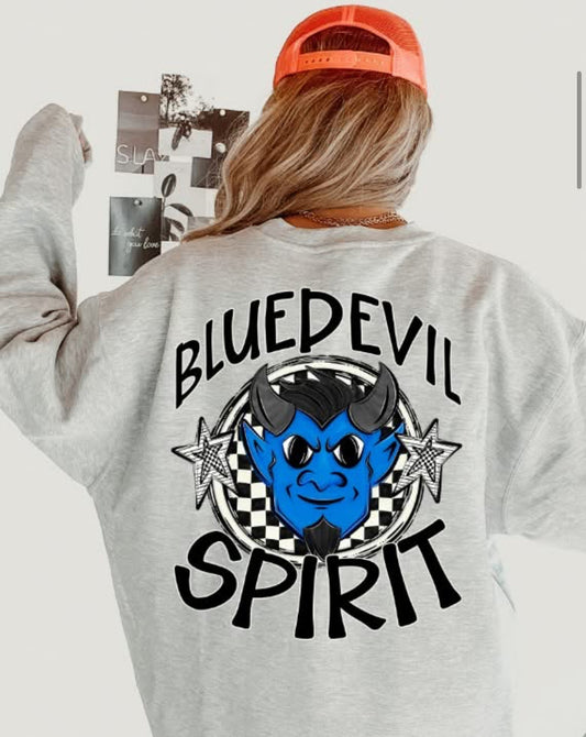 Blue Devil (Mascot Spirit) - DTF