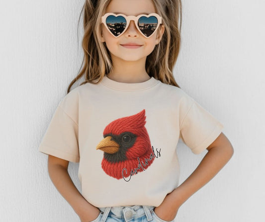 Cardinals (Faux Yarn Mascot) - DTF