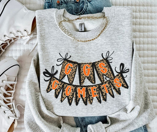 Comets - CGS - Leopard (Spirit Pennants) - DTF