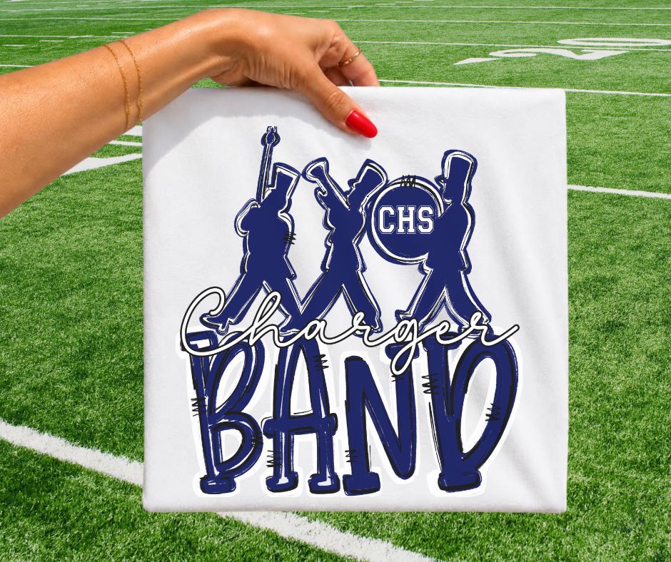 CUSTOM (Spirit Stack Band WITH SCHOOL LETTERS) - Design/Mock Up