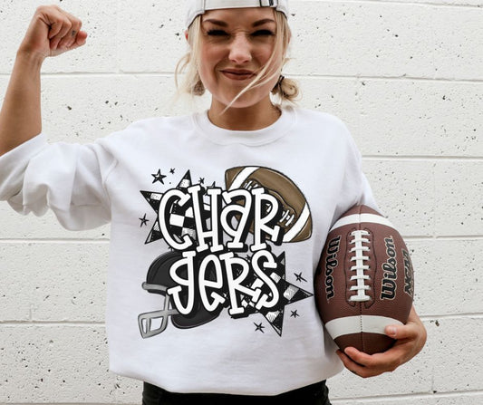 Chargers (BW Football Stars Mascots) - DTF
